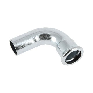 BONFIX Press Staalverzinkt Insteekbocht 90° 35 mm.
