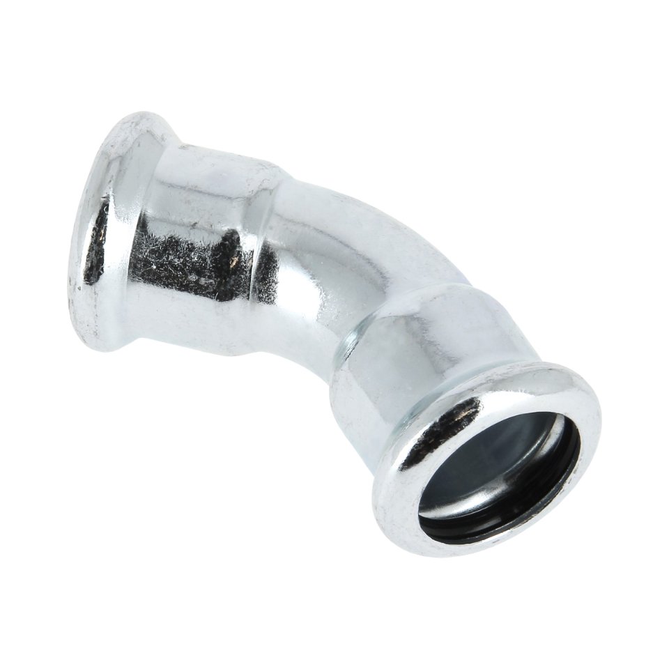BONFIX M-Press Staalverzinkt Bocht 45° 22 x 22