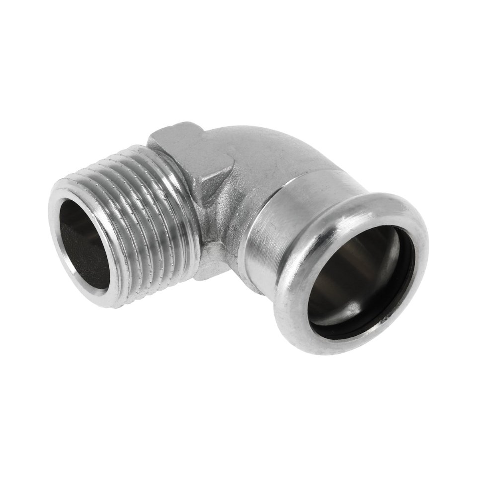 BONFIX M-Press Staalverzinkt Knie 2 buitendr x 54