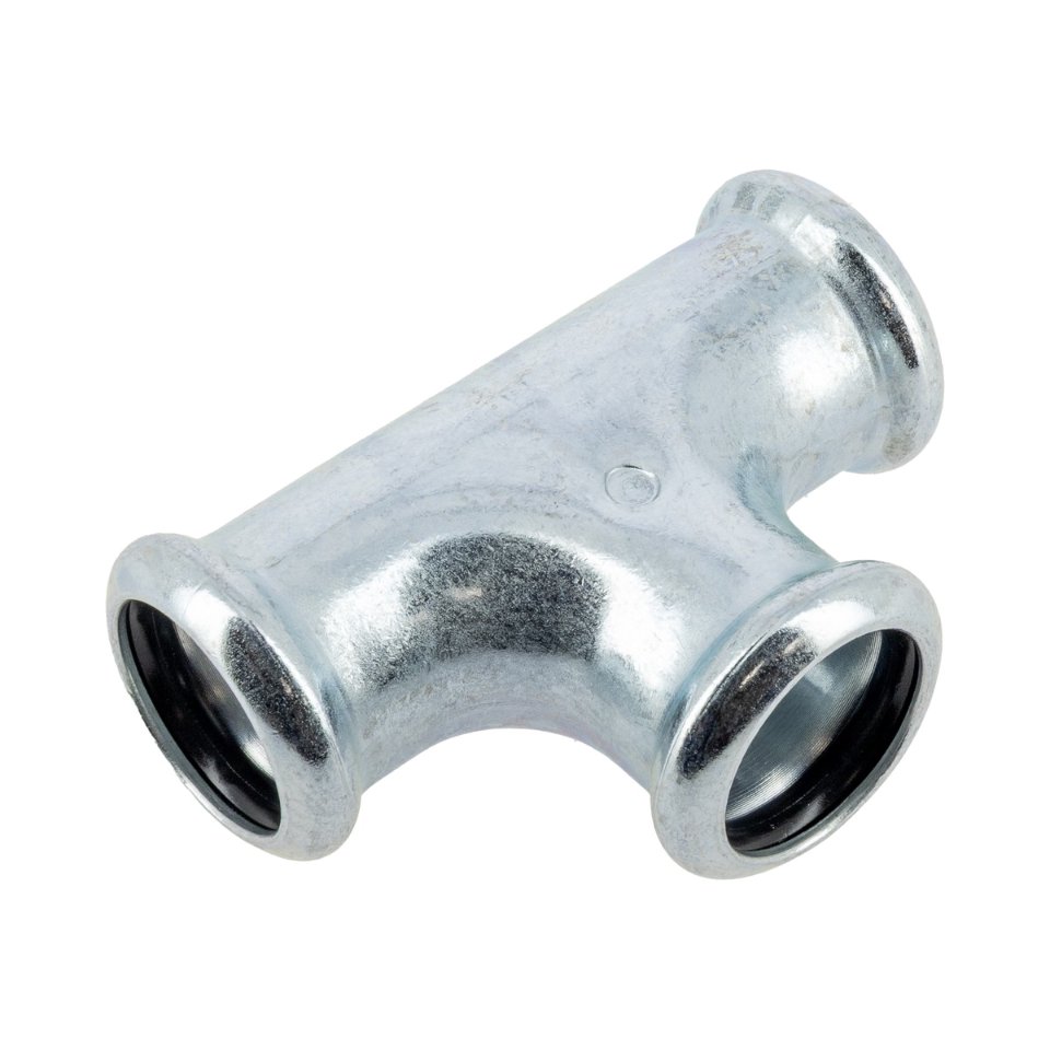 BONFIX M-Press Staalverzinkt T-stuk 22