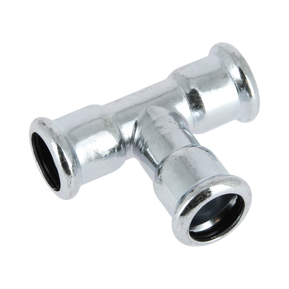 BONFIX M-Press Staalverzinkt T-stuk 108