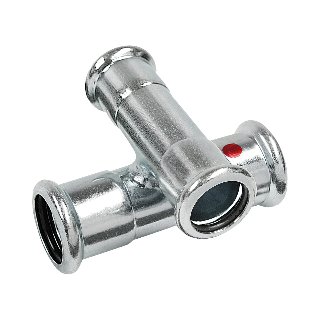 BONFIX M-Press Staalverzinkt Passeerkruisstuk 28 x 18