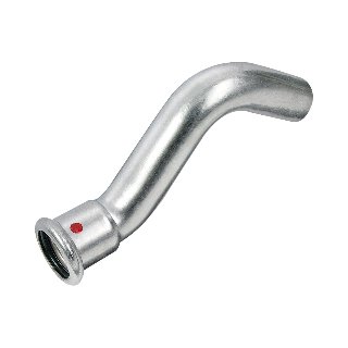 BONFIX M-Press Staalverzinkt Passeerbocht kort 28 x 28