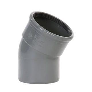 Pipelife pvc bocht m/s 110 30° sn4 gr