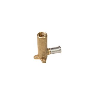 HENCO MS Muurplaat 16x1/2" H=78 BIDR