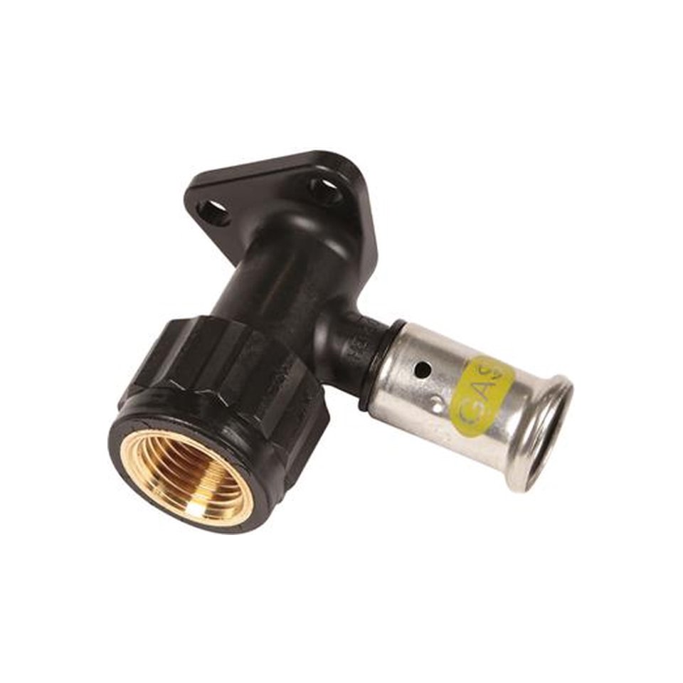HENCO Pers Muurplaat 20x1/2" BIDR Gas