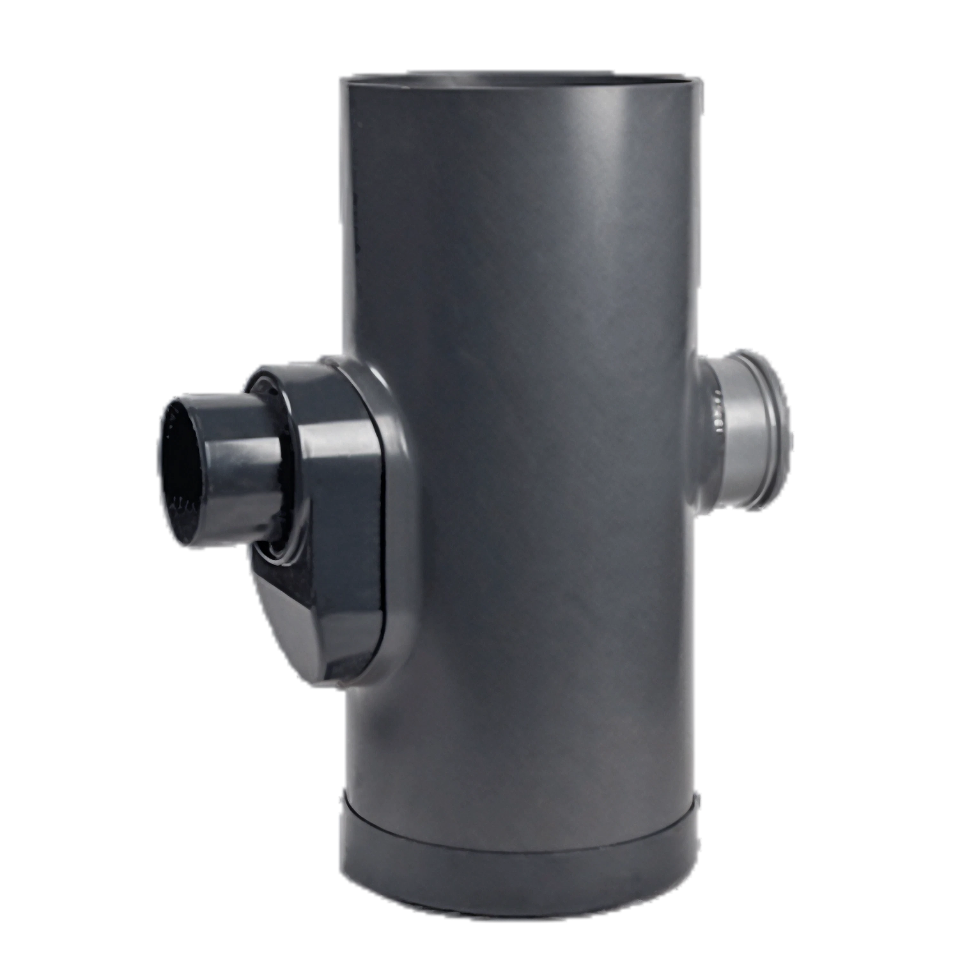 PVC ontlastput 315mm, H=700mm, 12 l/s, 1x 125mm