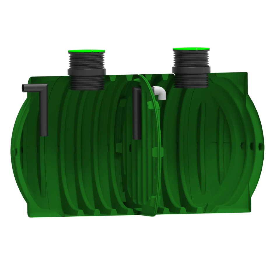 MW Septictank polyetheen, 2-kamersysteem 20000 liter