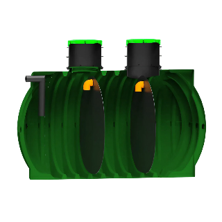 MW Septictank polyetheen, 3-kamersysteem 20000 liter
