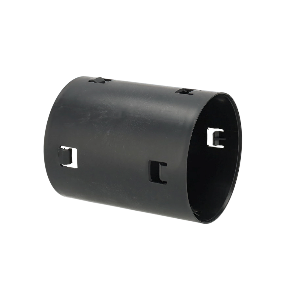 PP Klikmof 200mm, voor drainagebuis 2x klik