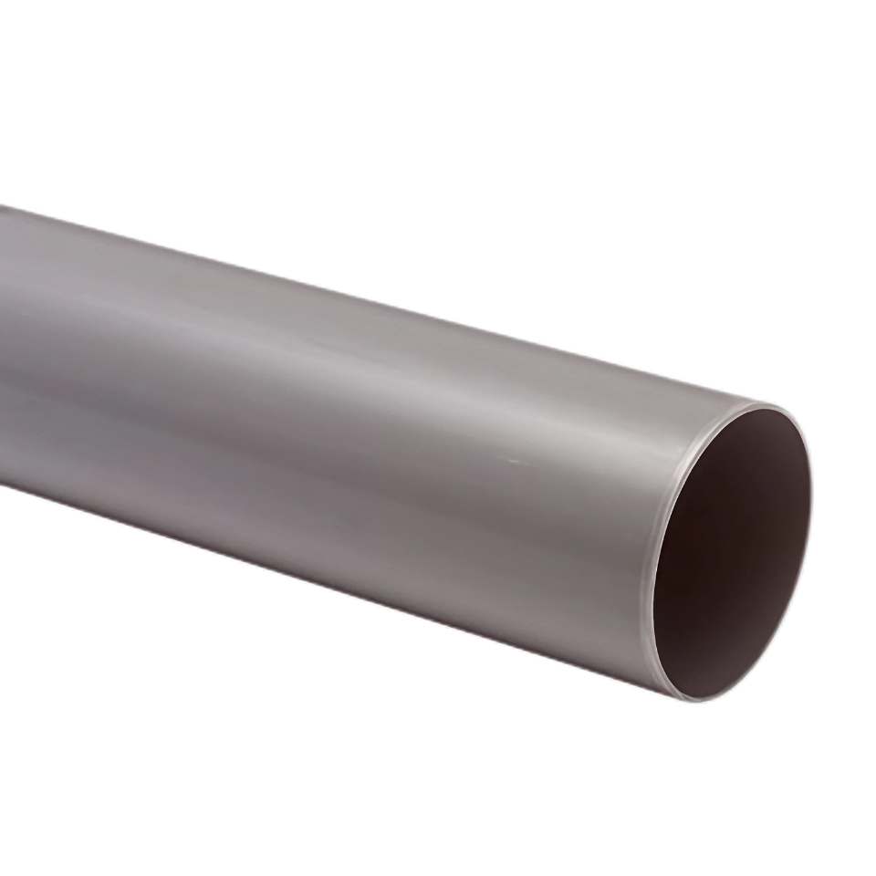 Dyka PVC HWA buis 80mm, slagvast, L= 5.55 per mtr