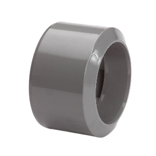 Dyka PVC HWA verloopring 100 x 80mm, spie/mof