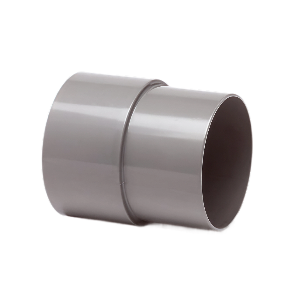 Dyka PVC HWA mof 70mm, grijs, mof/verjongd spie
