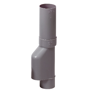 PP Bladscheider 80mm, voor Standleiding, grijs