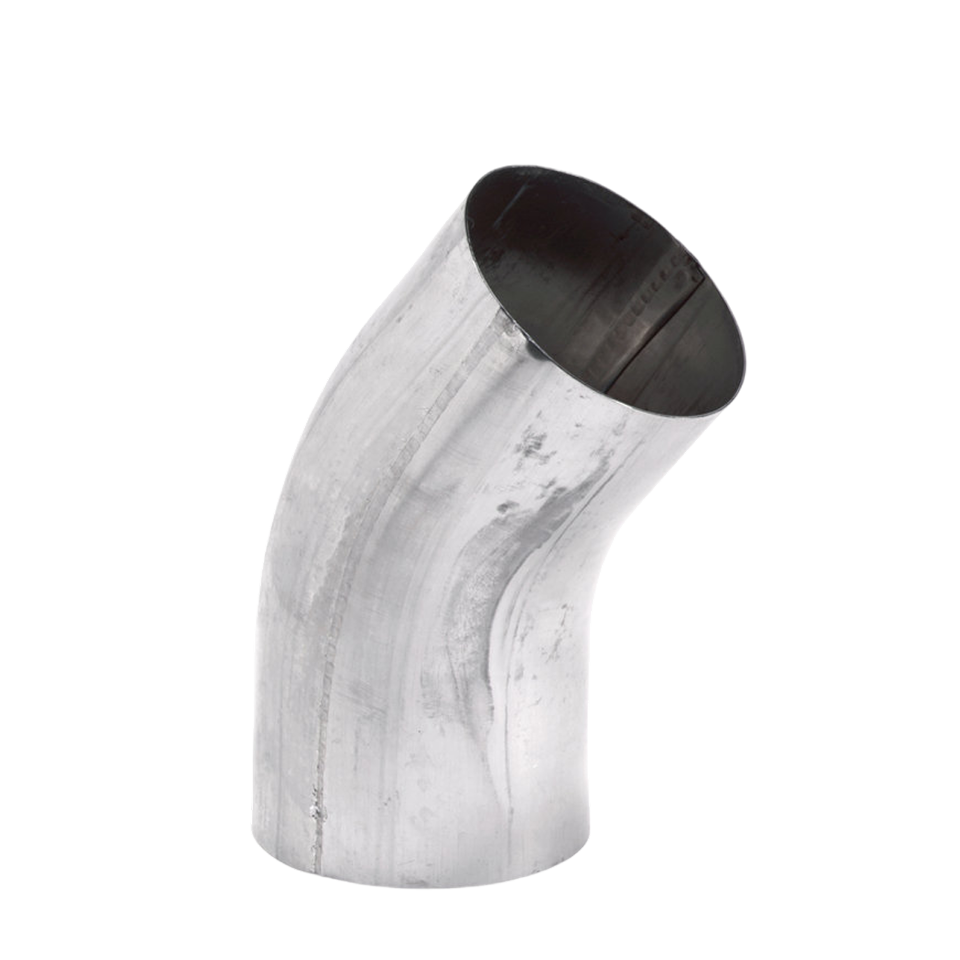 Zink hwa bocht 80mm, 40° mof x spie