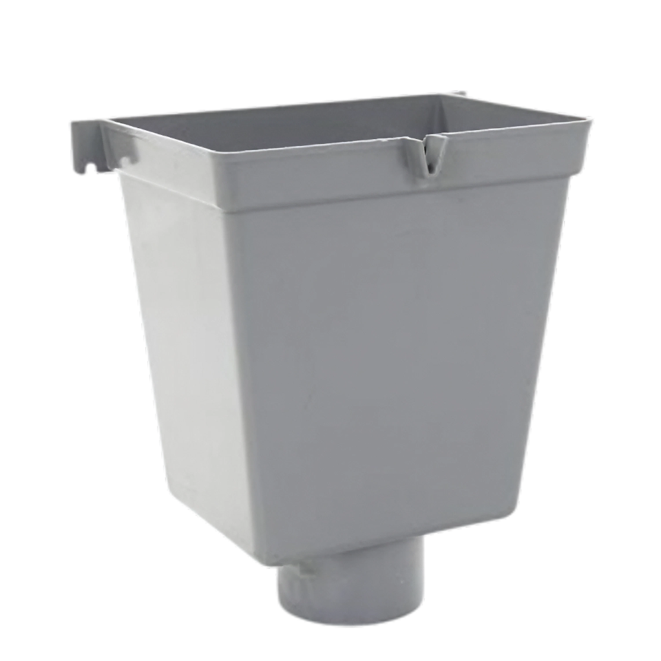Wavin PVC Vergaarbak 70mm, grijs, model II