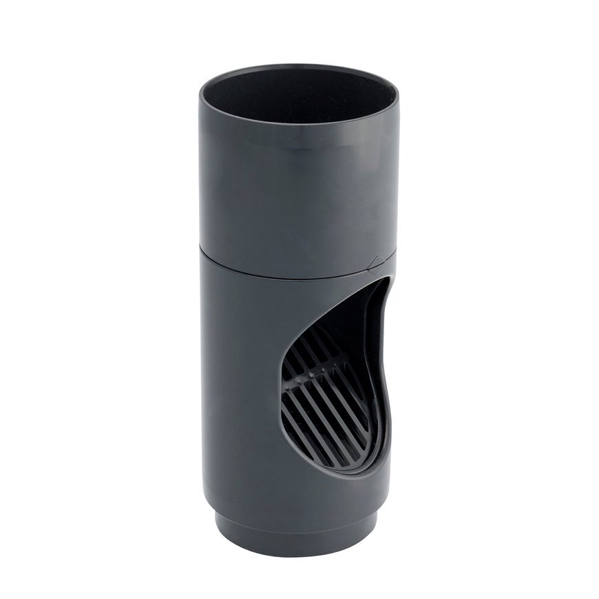 NICOLL Techtan Vodalis LG29 PVC-Ti bladvanger d80 antraciet