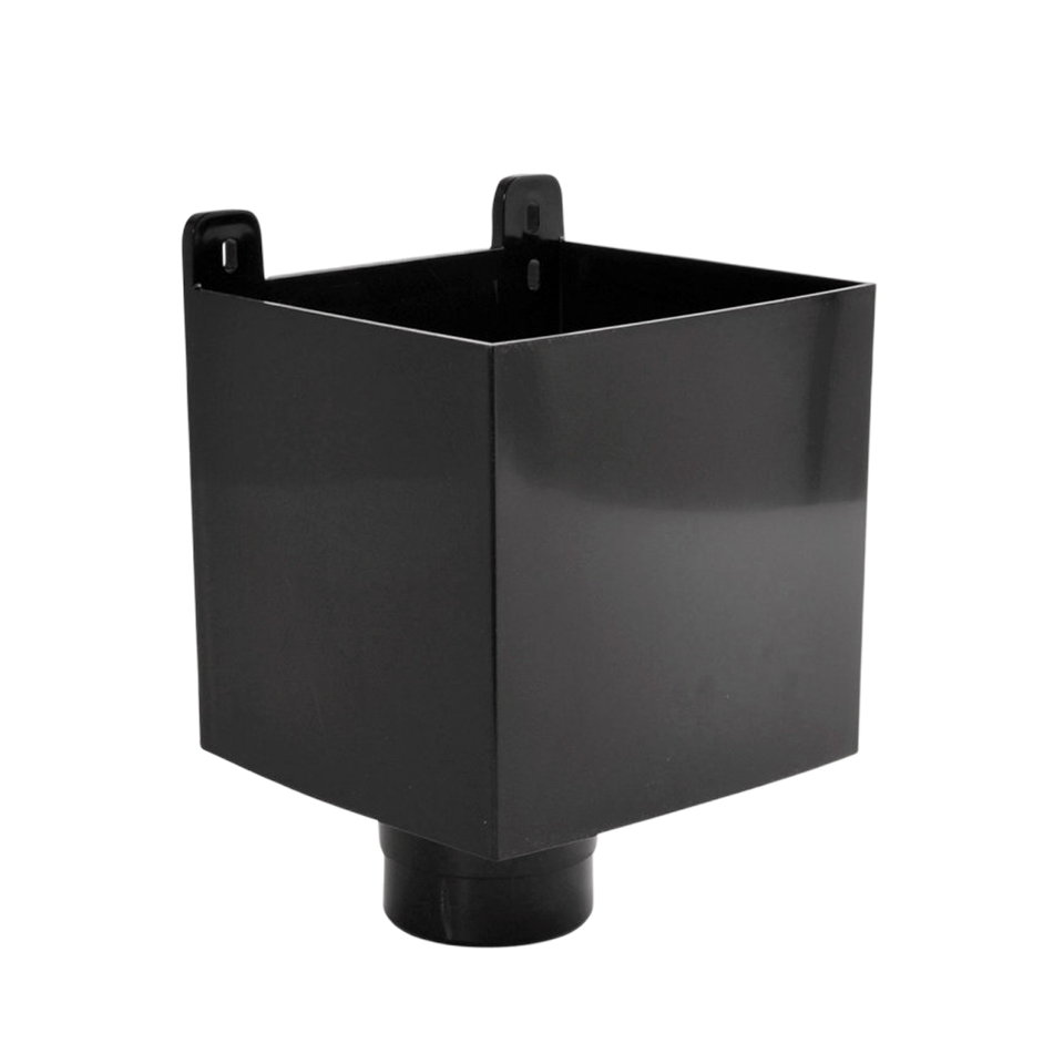 NICOLL Techtan PVC-Ti vergaarbak 100mm zwart
