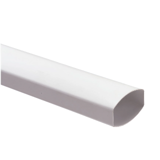 NICOLL Techtan Ovation PVC-Ti HWA buis 105x76 L=4m wit