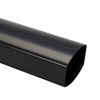 NICOLL Techtan Ovation PVC-Ti HWA buis 105x76 L=4m zwart