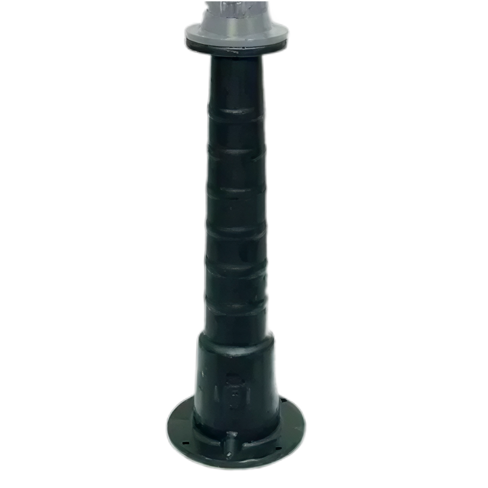 Standaard t.b.v. handzwengelpomp, zwart