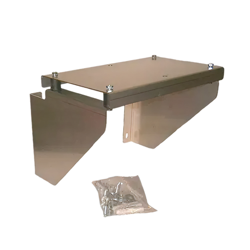 Wandbevestigingsplateau RVS, t.b.v. inox pompen