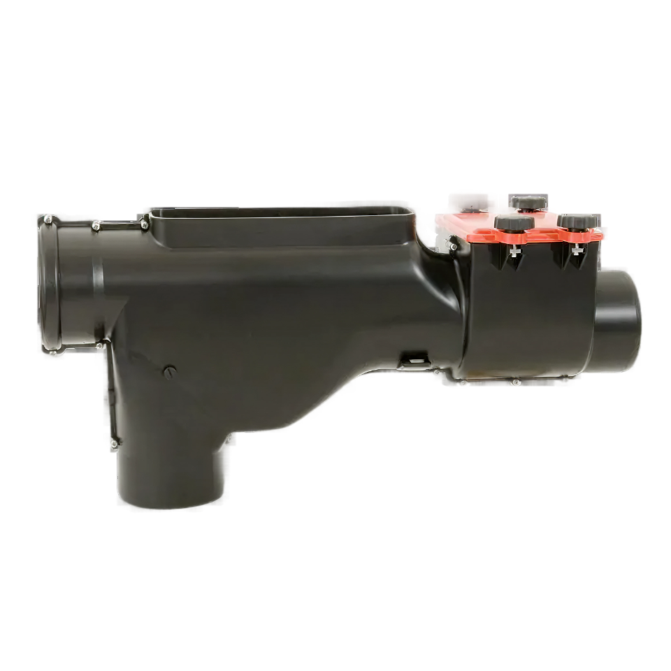 Inline tankfilter met klep