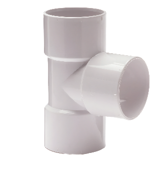 Pipelife lijm t-stuk 90gr 40x40mm m/m wit