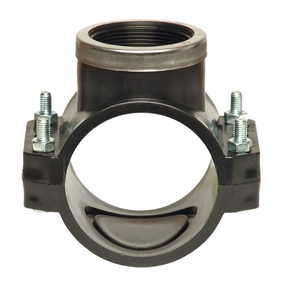 Unidelta PP Aanboorzadel PN 10, 160 x 2 1/2''
