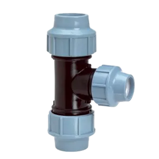 Unidelta PP Verloop T-stuk, 50 x 32 x 50
