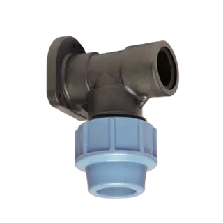 Unidelta PP Muurplaat klem x binnendraad 25 x 3/4''