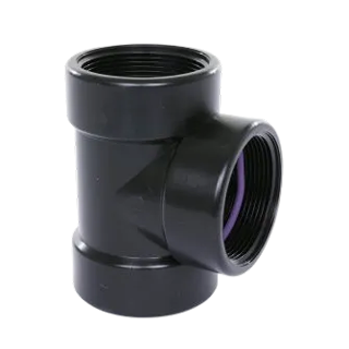 Self-Seal PP T-stuk 90° 1"
