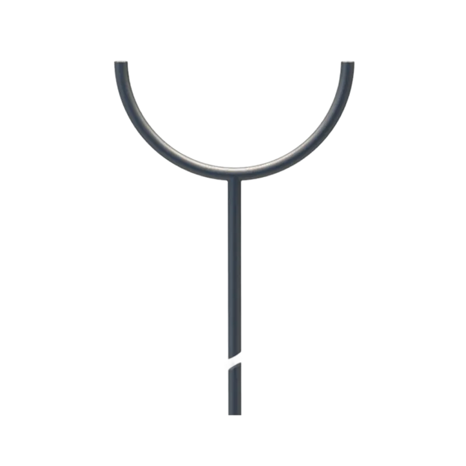 Ø125 mm Rioleringspen zwart - 1 mtr