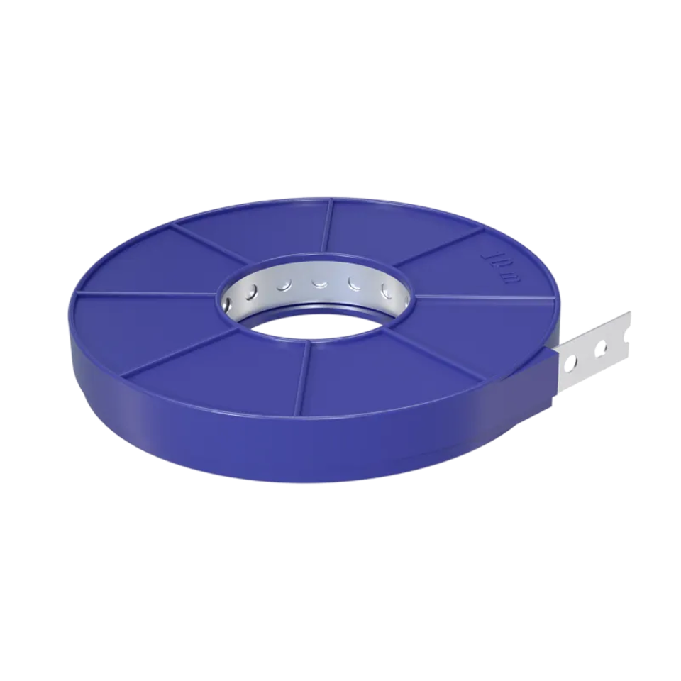 12x0,8 mm Montageband (10m) recht / 100x 10st (bulk)
