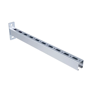Railconsole 36x40 - 2,0 lengte 450 mm elvz