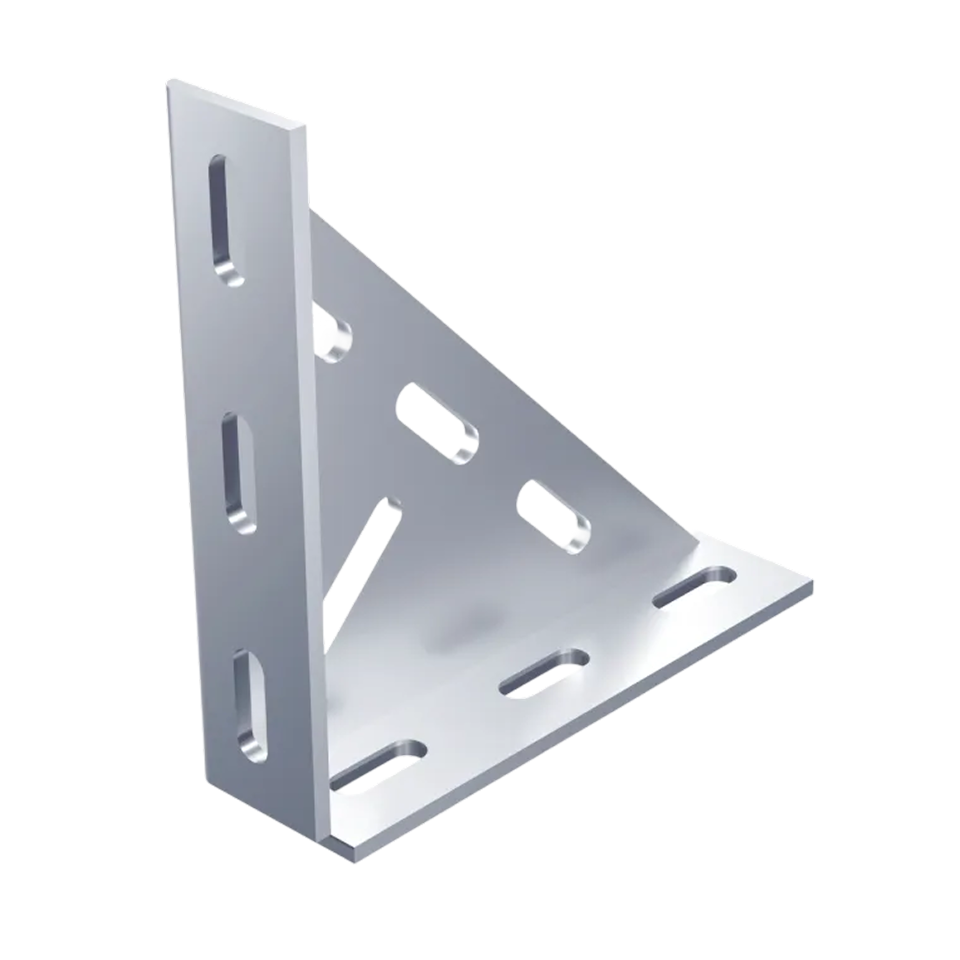 Hoekconsole 90° 155x155x4 mm elvz