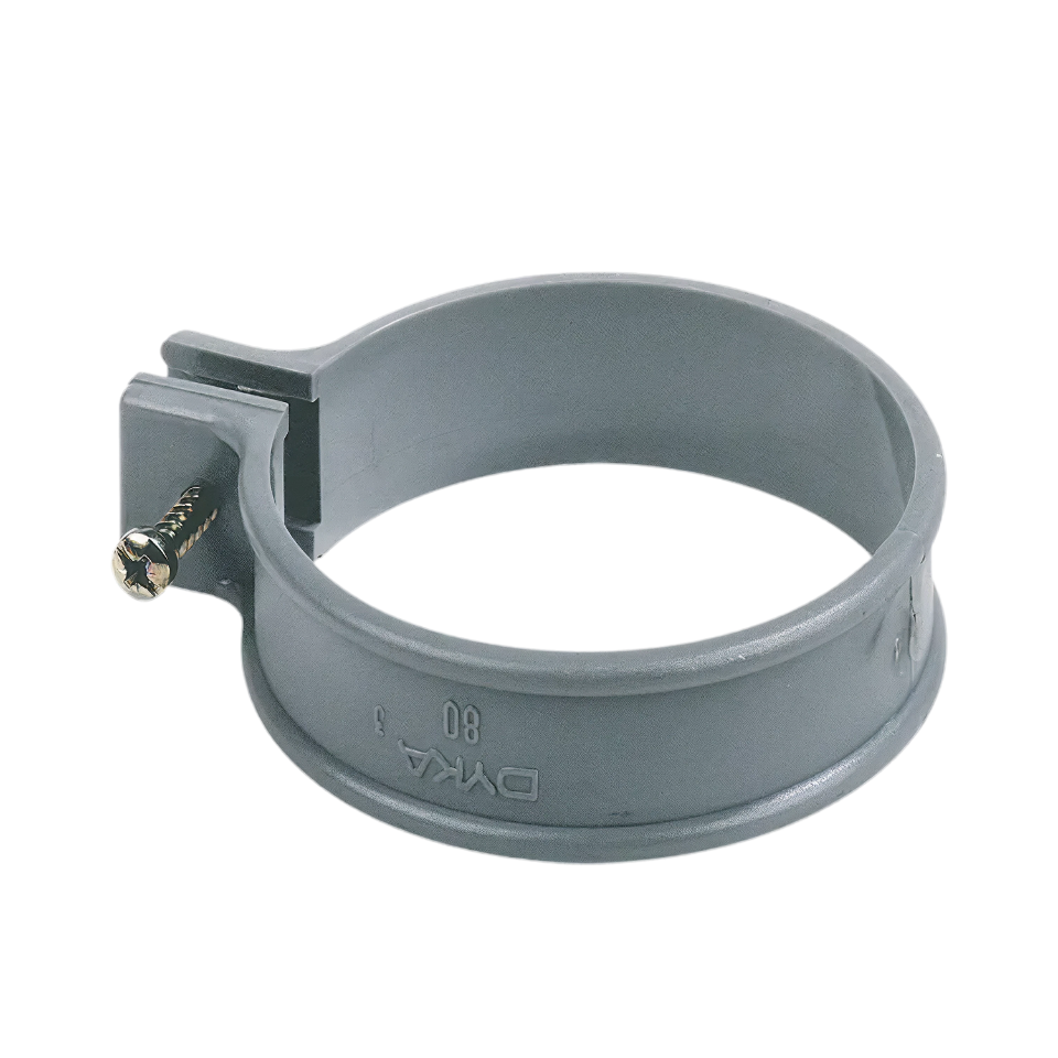 PVC beugel 50mm, grijs