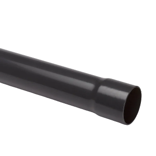 PVC drukbuis, 160 x 4,7mm, PN7,5 L=5 mtr. met lijmmof