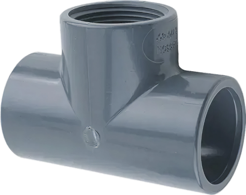 HD T-stuk 90mm x 3" x 90mm 90°