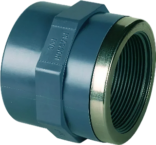 HD Schroefbus 16mm x 3/8" Mof x Bi.dr. met verstevigingsring