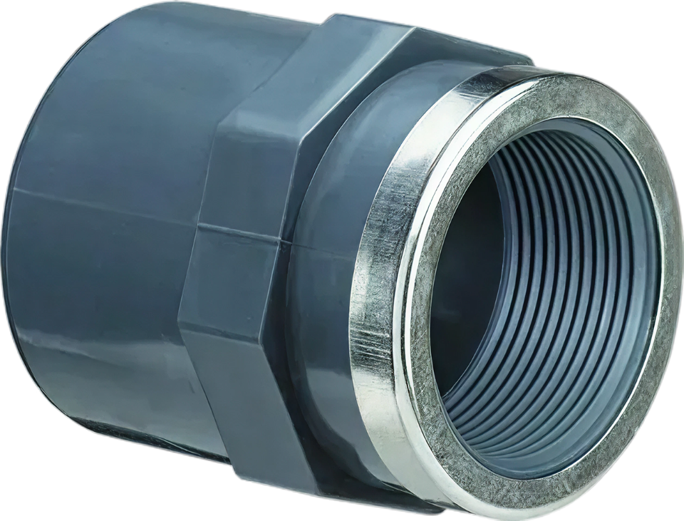 HD Inzetschroefbus 25mm x 20mm x 3/4" met verstevigingsring