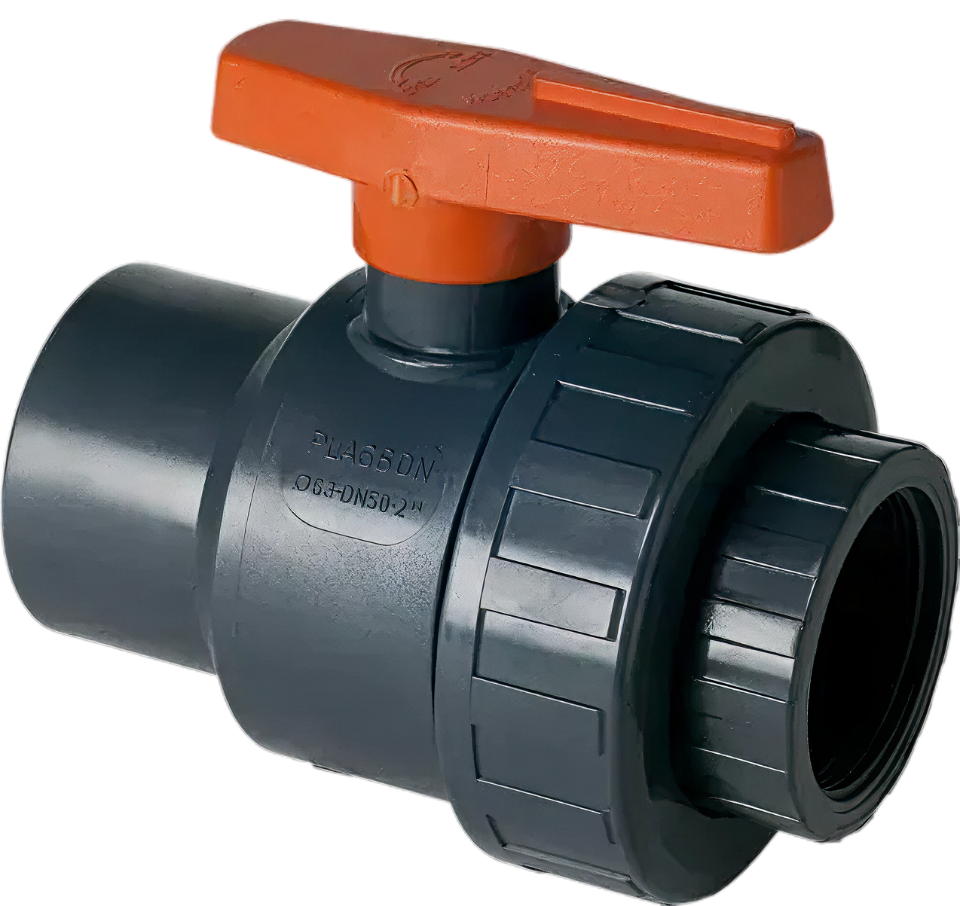 PVC Kogelkraan 1.1/2" 1 x Wartel