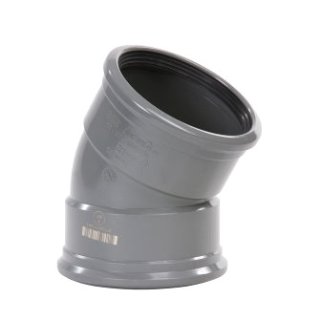 PVC Bocht 30° 250 SN4 M/M