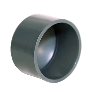 HV Eindkap 250mm Drukloos