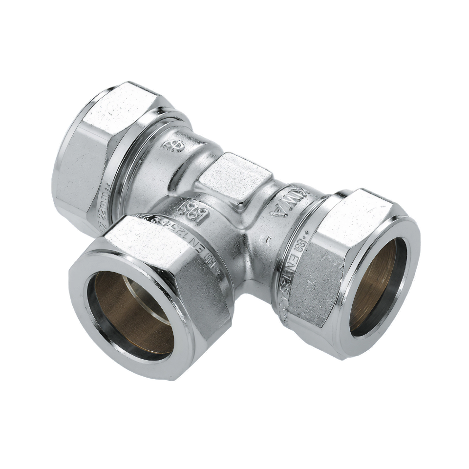 BONFIX 82503 Knel T-stuk 28 mm vertind