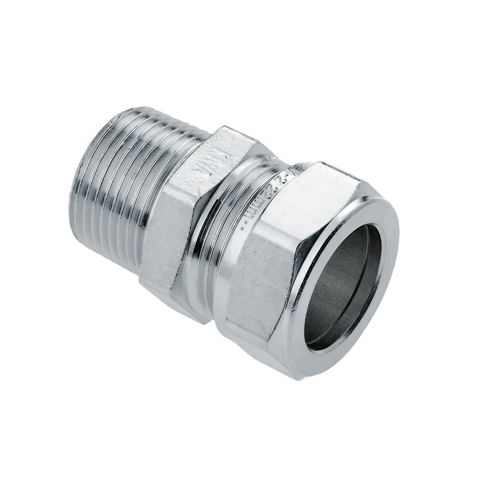 BONFIX 82742 Knel Puntstuk 3/4" buitendraad x 15 mm vertind