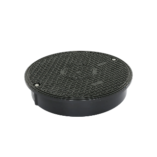 MW rond PP deksel, dicht, Ø315 mm, Ø365mm