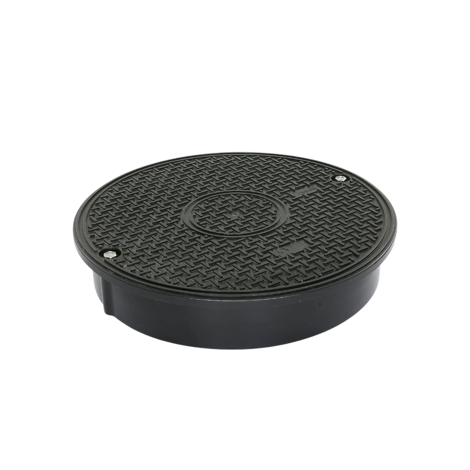 MW rond PP deksel, dicht, Ø315 mm, Ø365mm