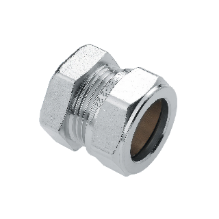 BONFIX 82495 Knel Eindkoppeling 15 mm vertind