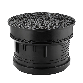 Karmat® putdeksel rond 315 manchetmof dicht rooster